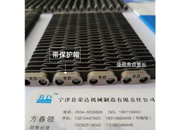 玻璃陶瓷輸瓶機(jī)鏈帶 內(nèi)導(dǎo)向外導(dǎo)向 節(jié)距12.7、25.4的無聲齒形鏈帶